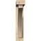 Ekena Millwork Thorton Block Rough Sawn Bracket w/ Offset Brace, Douglas Fir, 4"W x 20"D x 20"H BKT0402X20X20THR05RDF - alternate 3